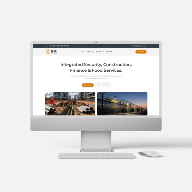 NJH GROUP website designs